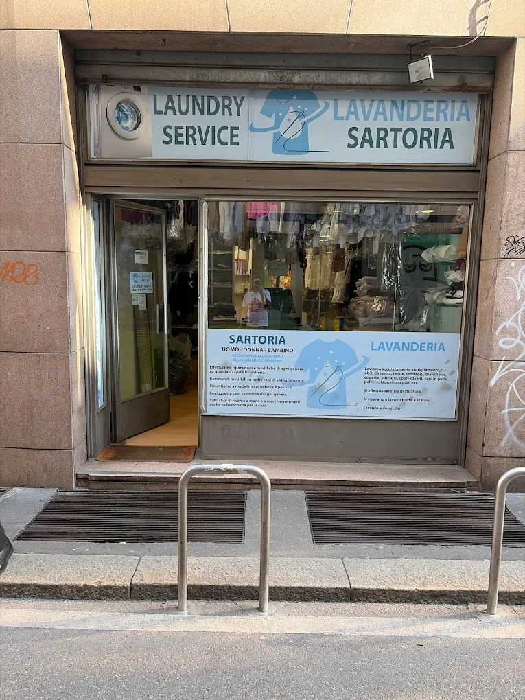 Negozio Lavanderia Sartoria a Milano